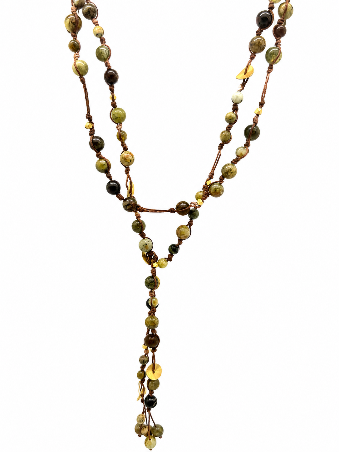 Green Garnet Lariat