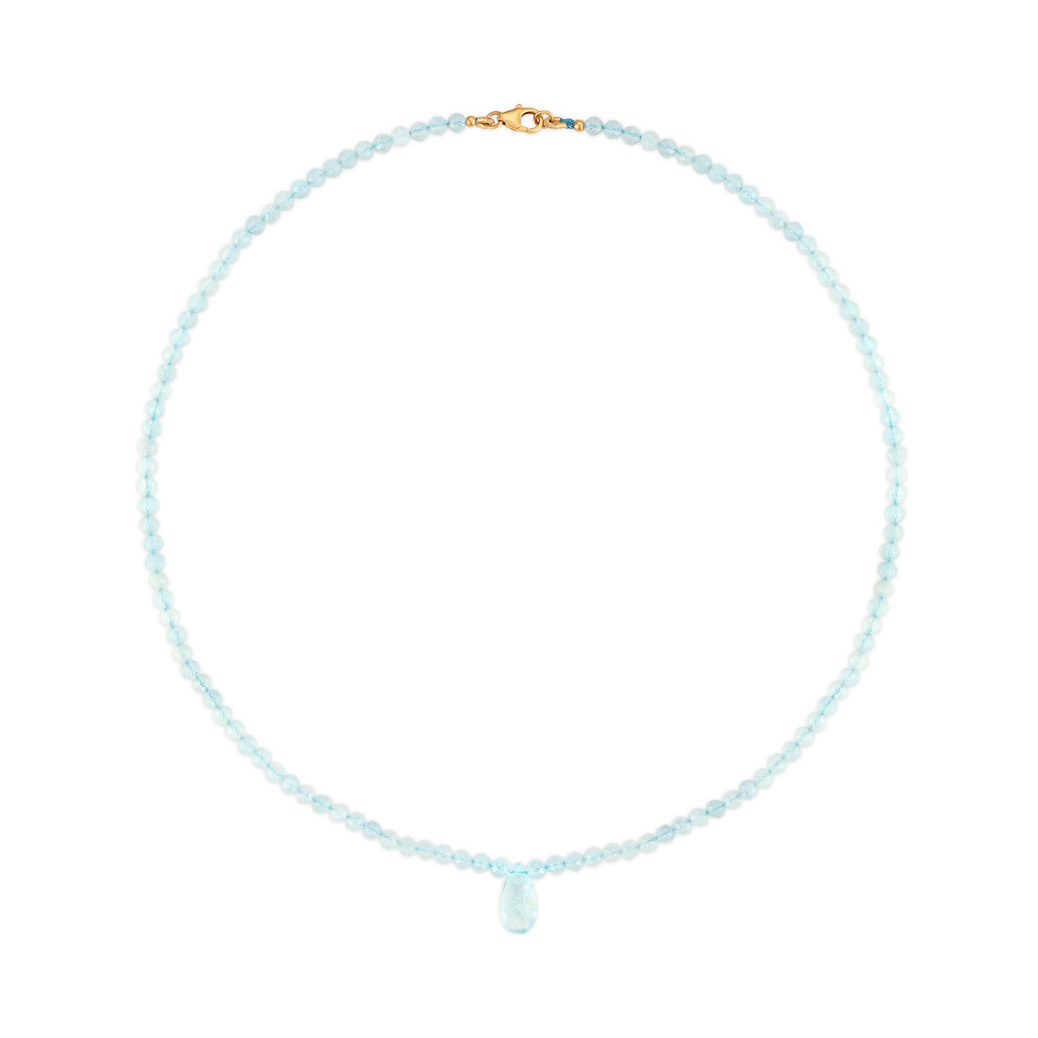 Pisces Zodiac Birthstone Necklace