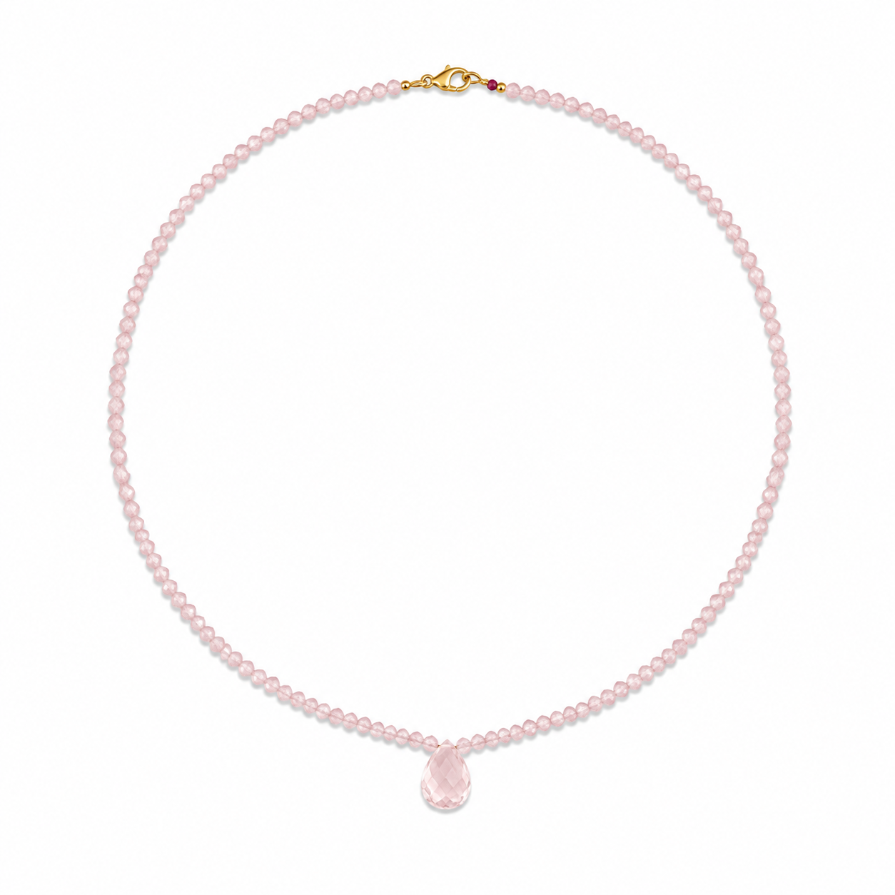 Libra Zodiac Birthstone Necklace
