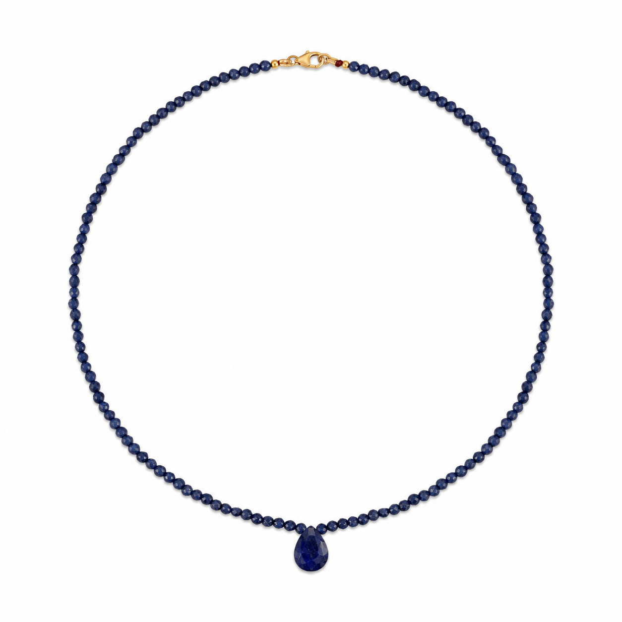Virgo Zodiac Birthstone Necklace