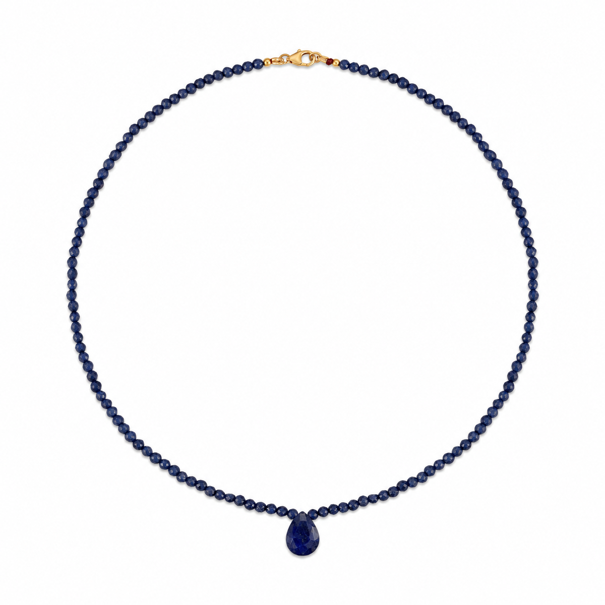 Virgo Zodiac Birthstone Necklace
