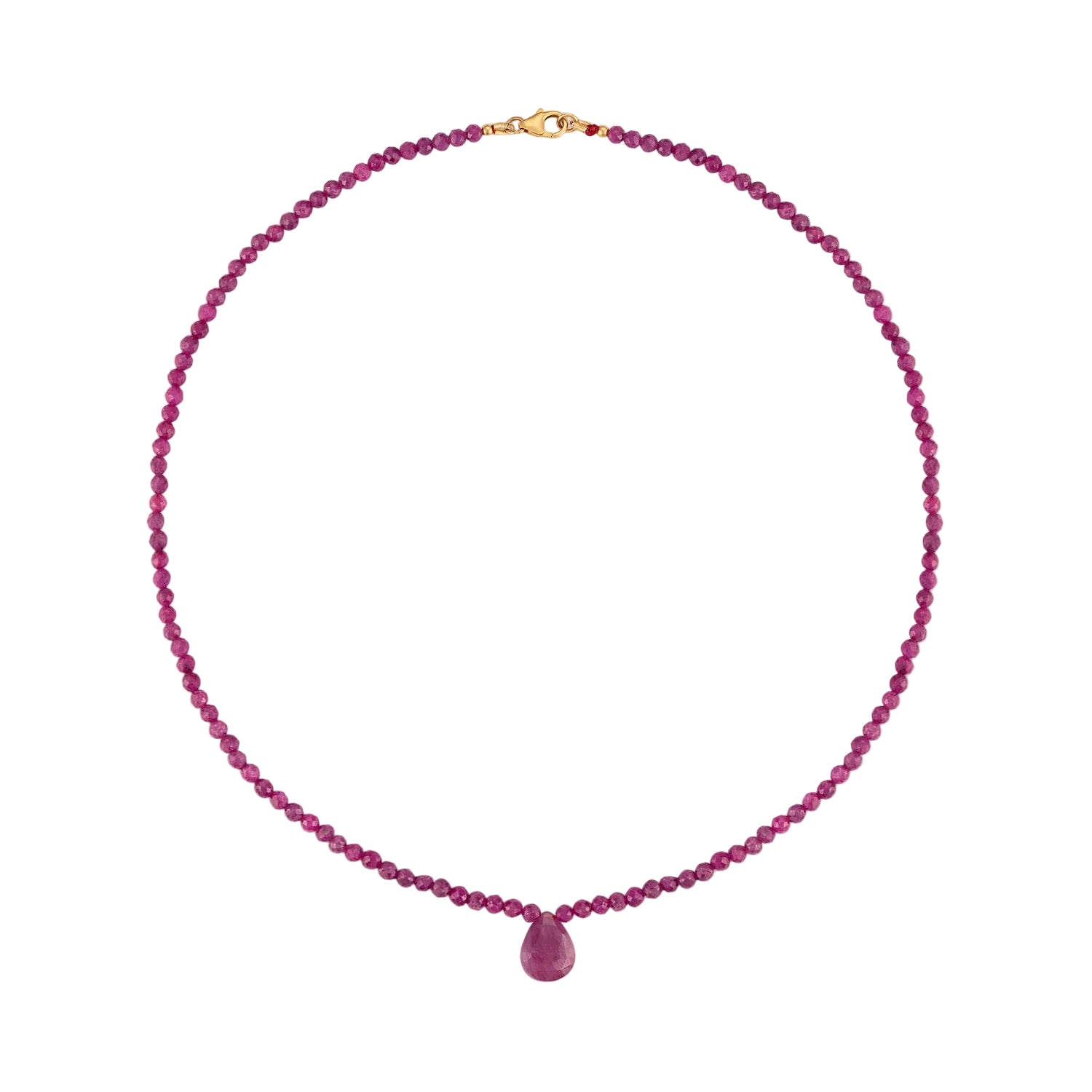 Cancer Zodiac Birthstone Necklace