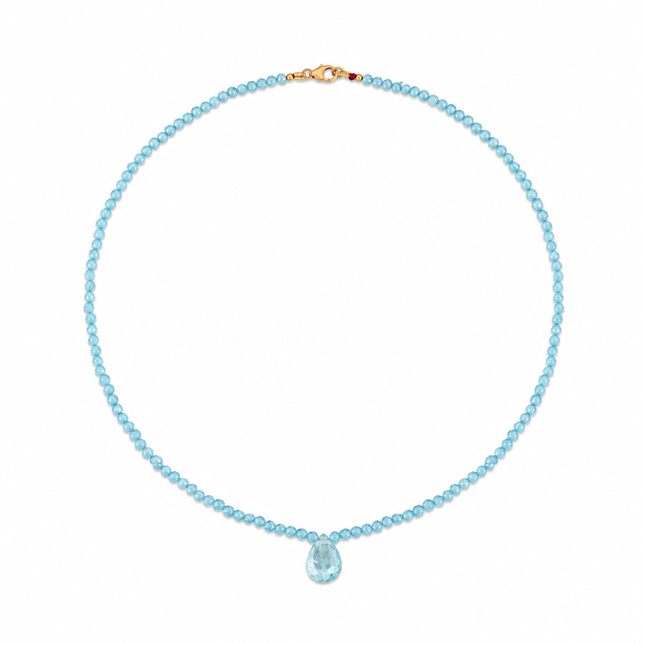 Scorpio Zodiac Birthstone Necklace