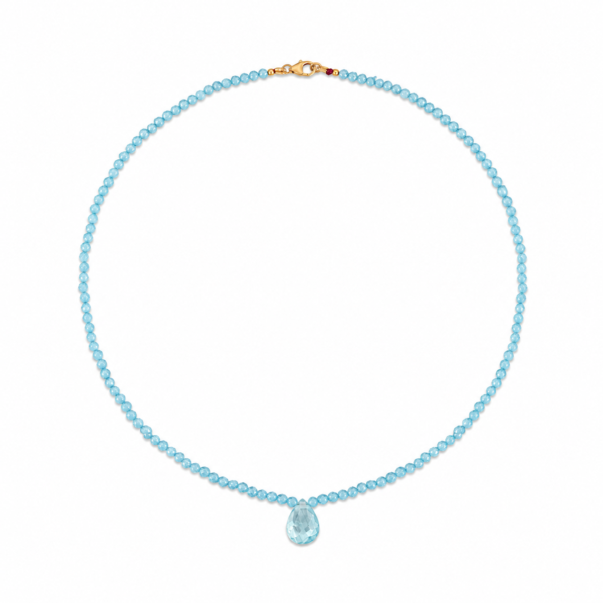 Scorpio Zodiac Birthstone Necklace