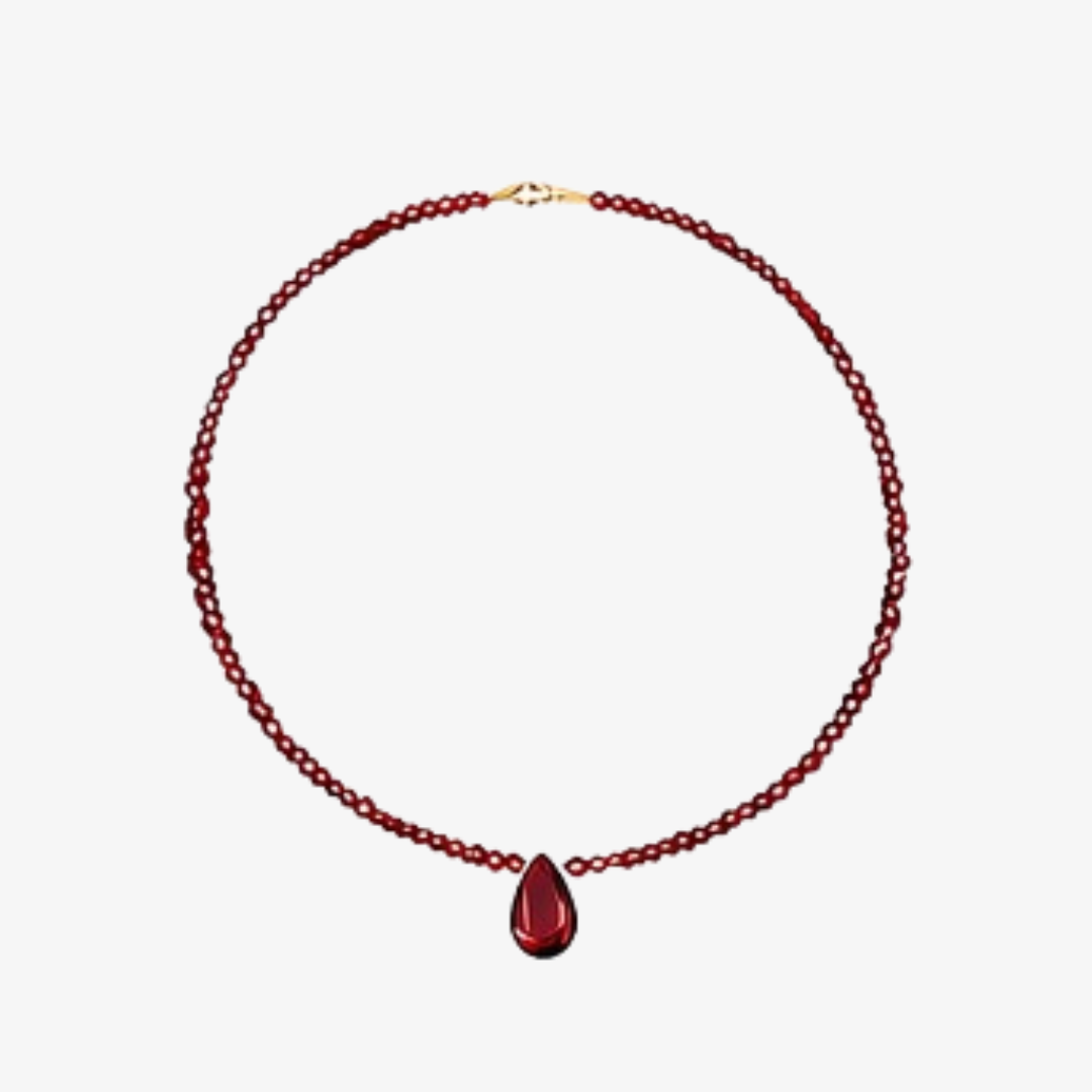Cancer Zodiac Birthstone Necklace