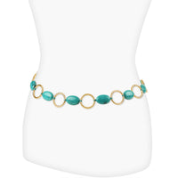 Gemstone Belt: Turquoise