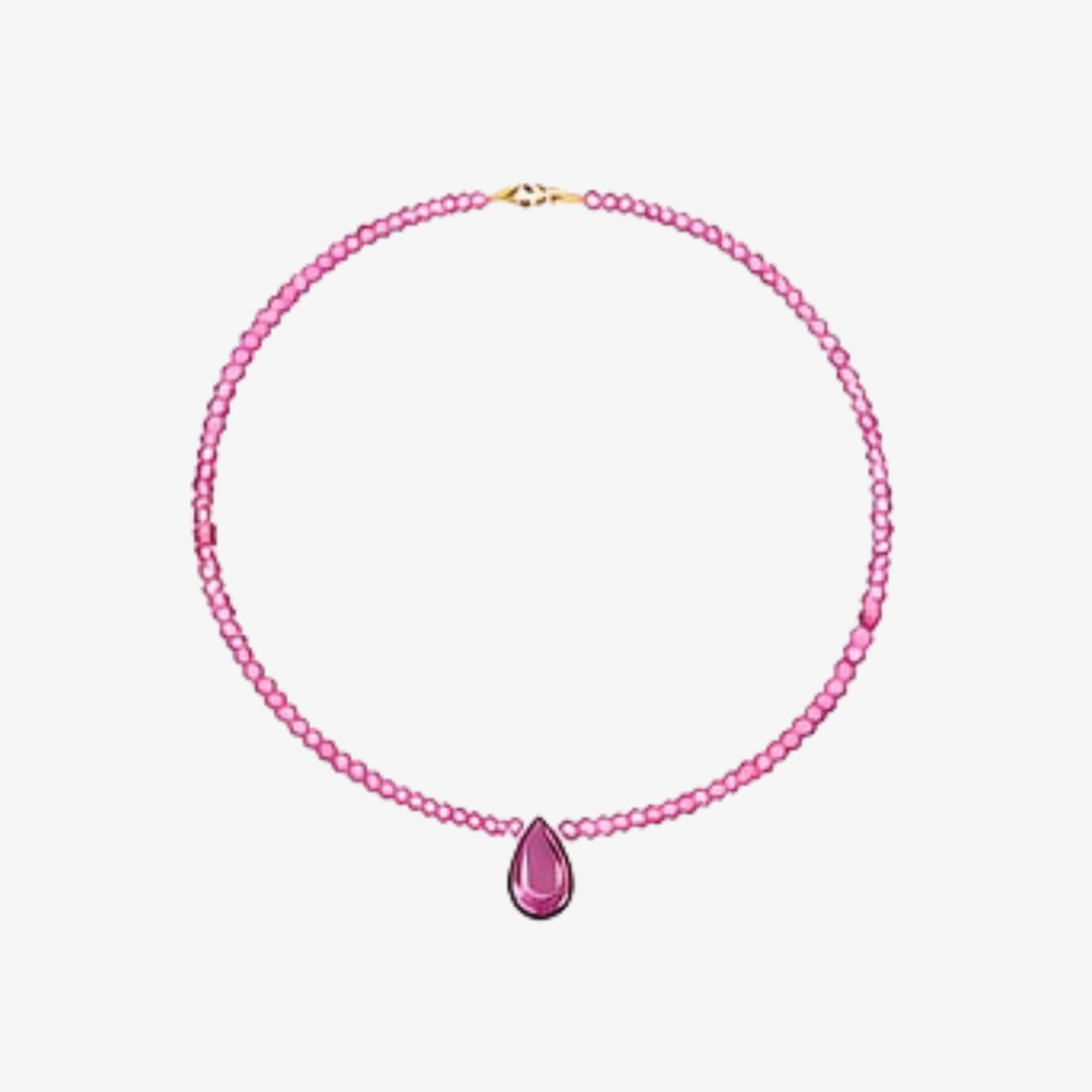 Libra Zodiac Birthstone Necklace