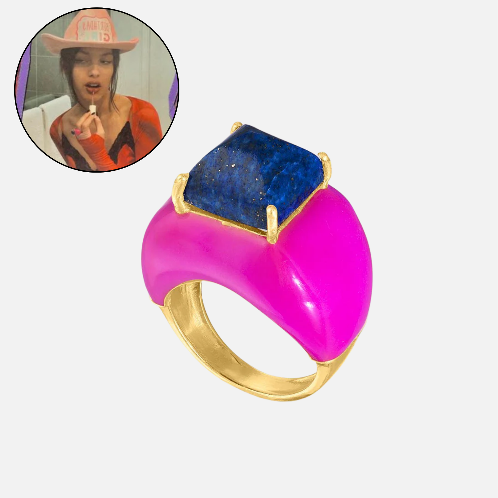 Signature Gemstone Ring