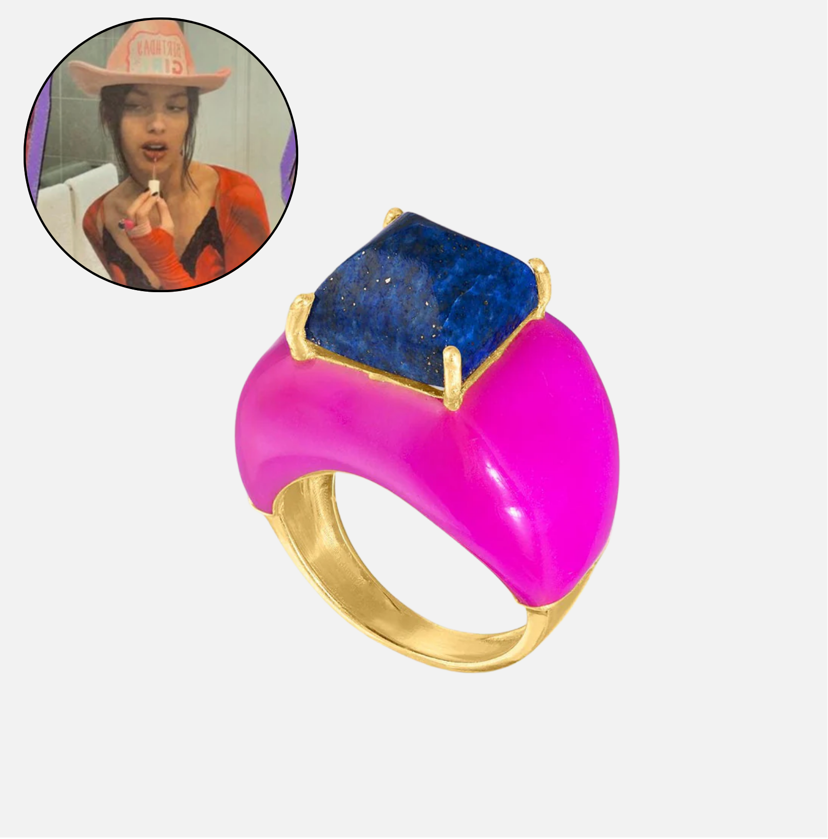 Signature Gemstone Ring