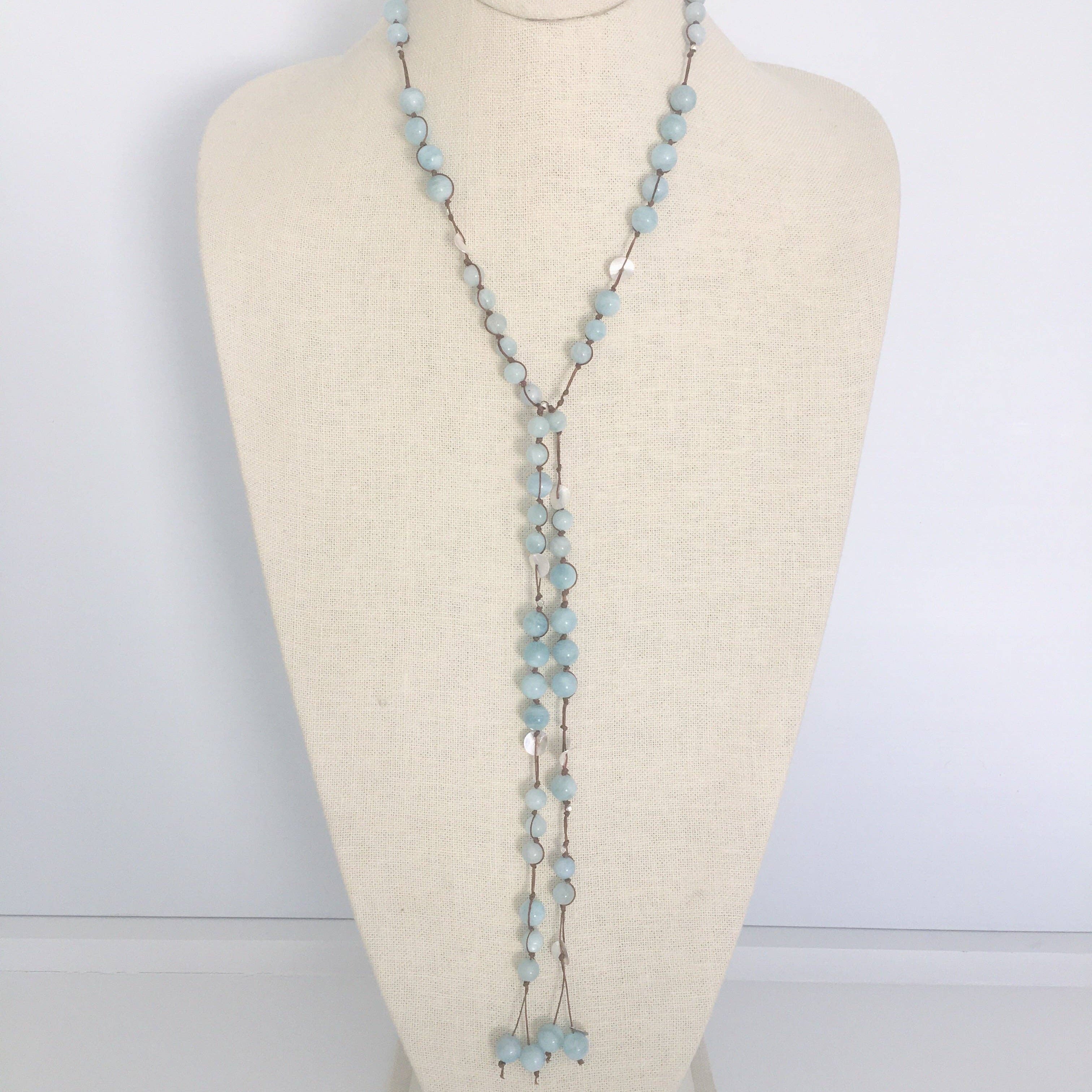 Aquamarine Lariat