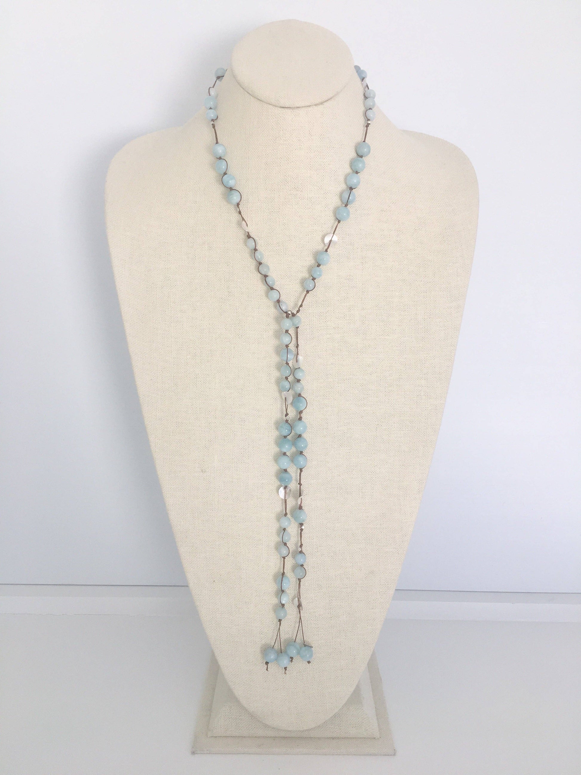 Aquamarine Lariat