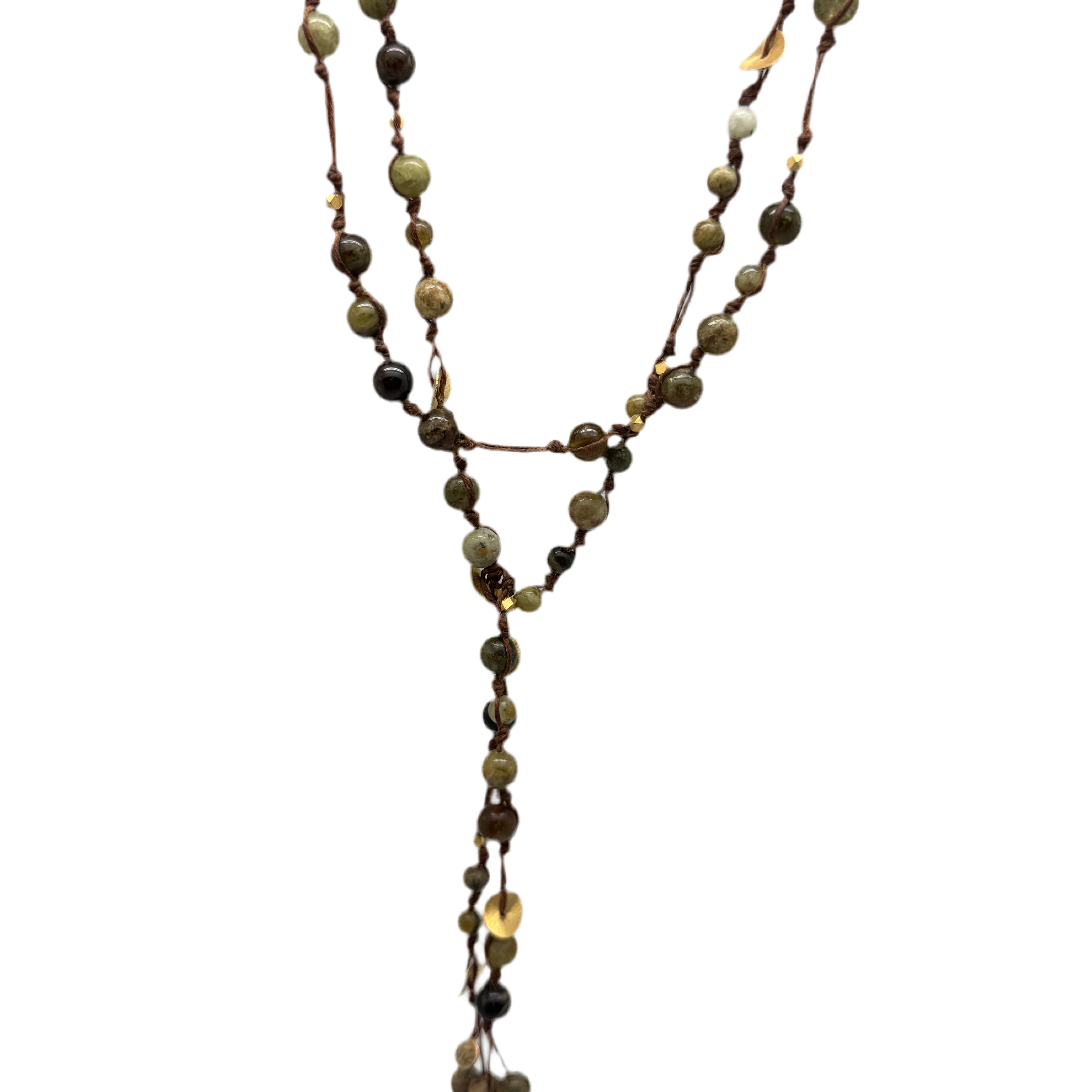 Green Garnet Lariat