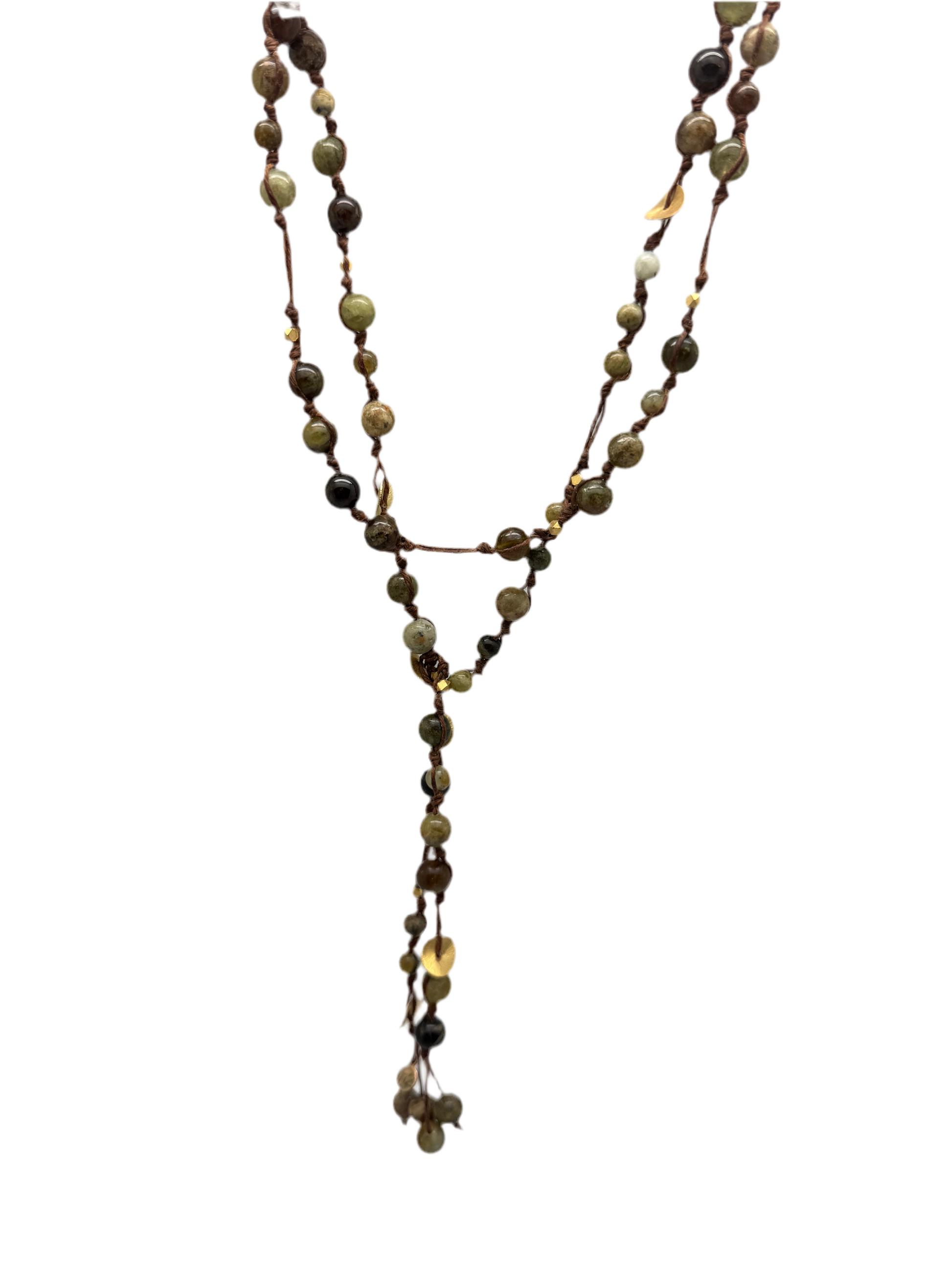 Green Garnet Lariat