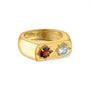 Double Gemstone Ring