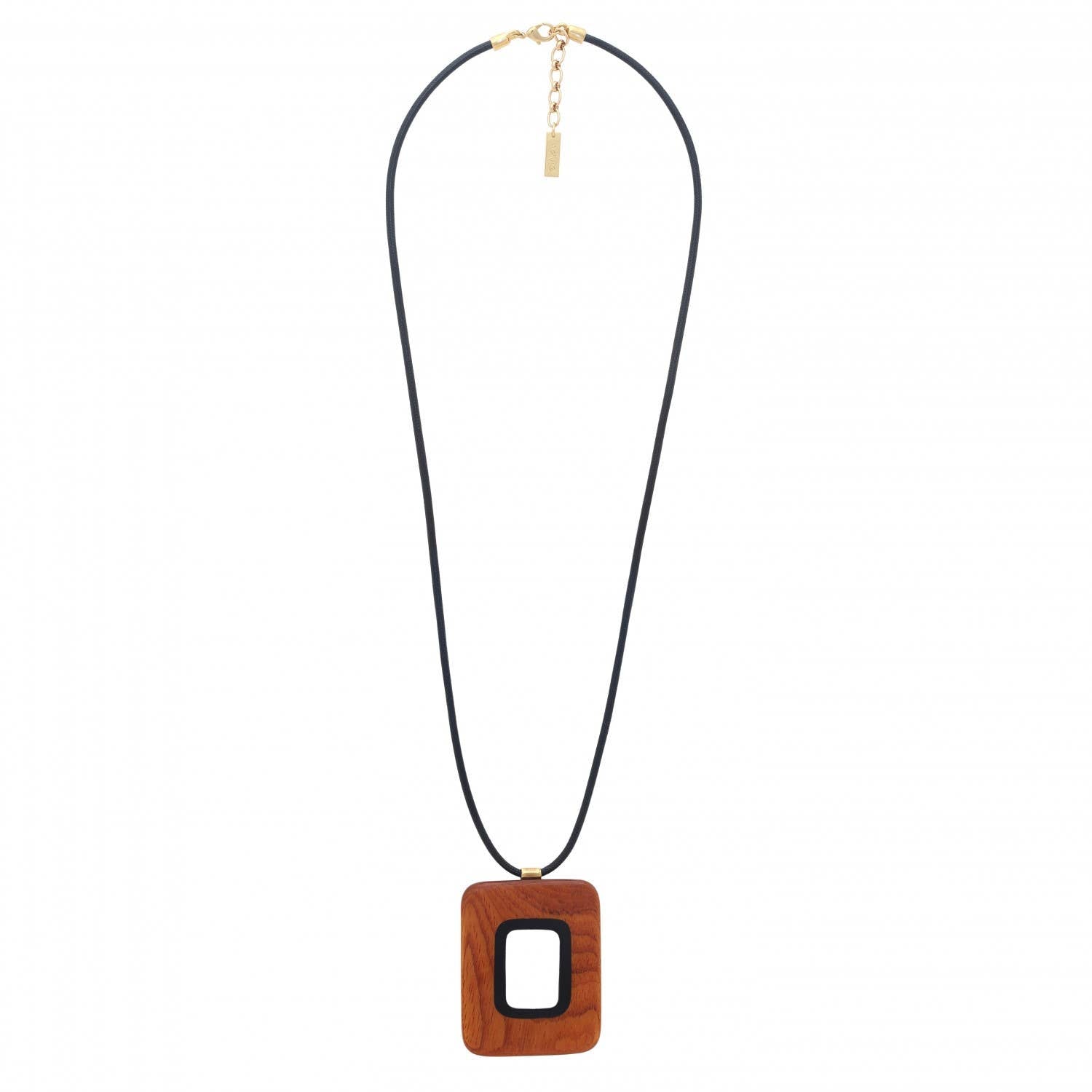 Cinnamon Rectangular necklace