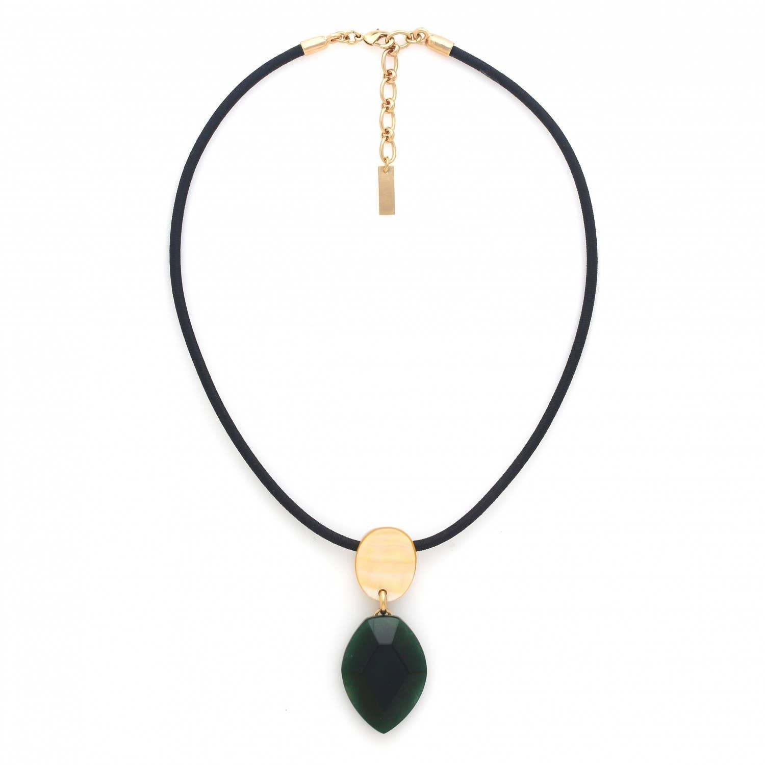 Emerald Pendant Necklace
