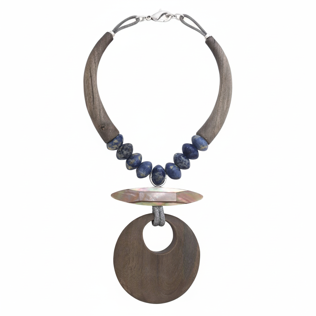 Ebony Gray Bib