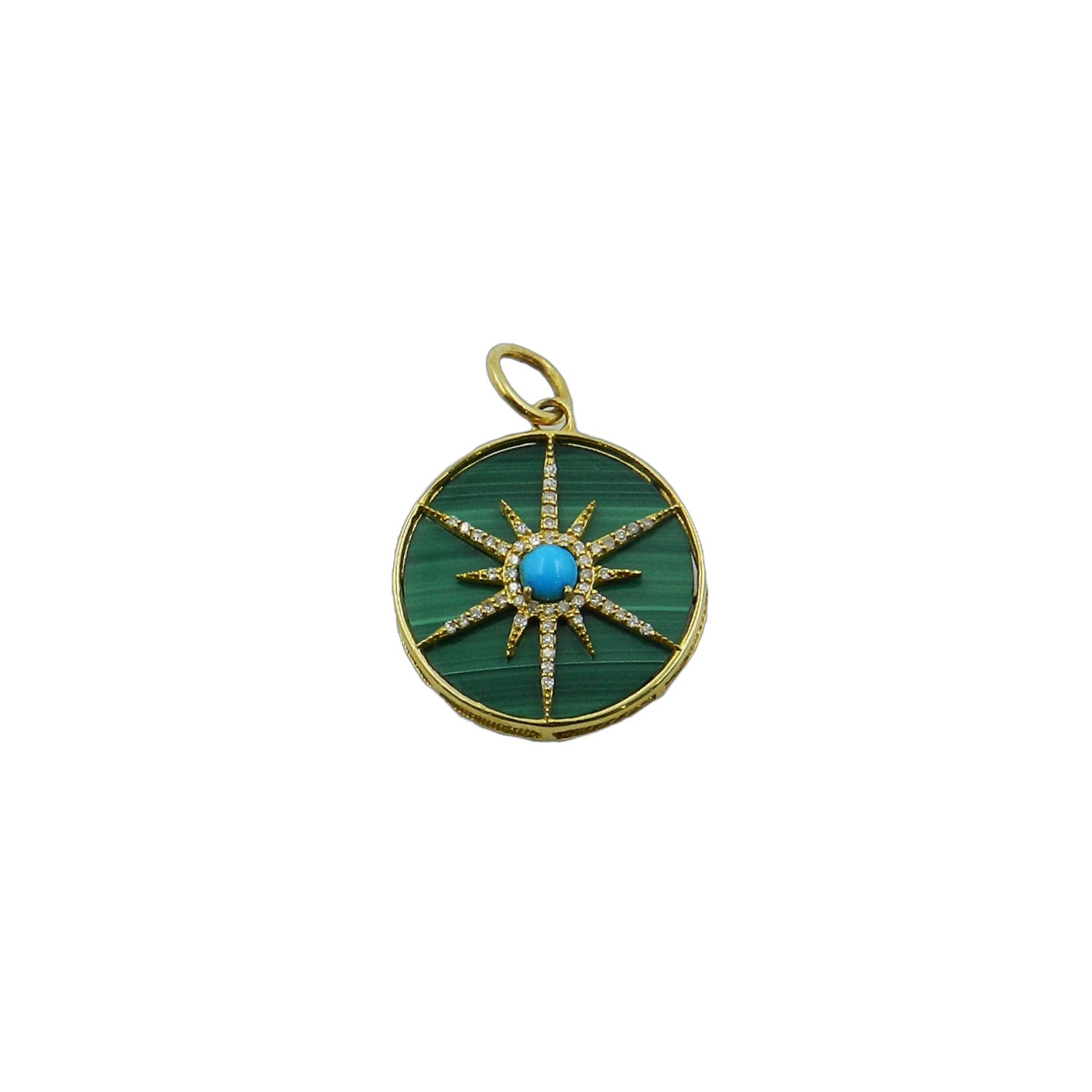 Malachite Turquoise Disc