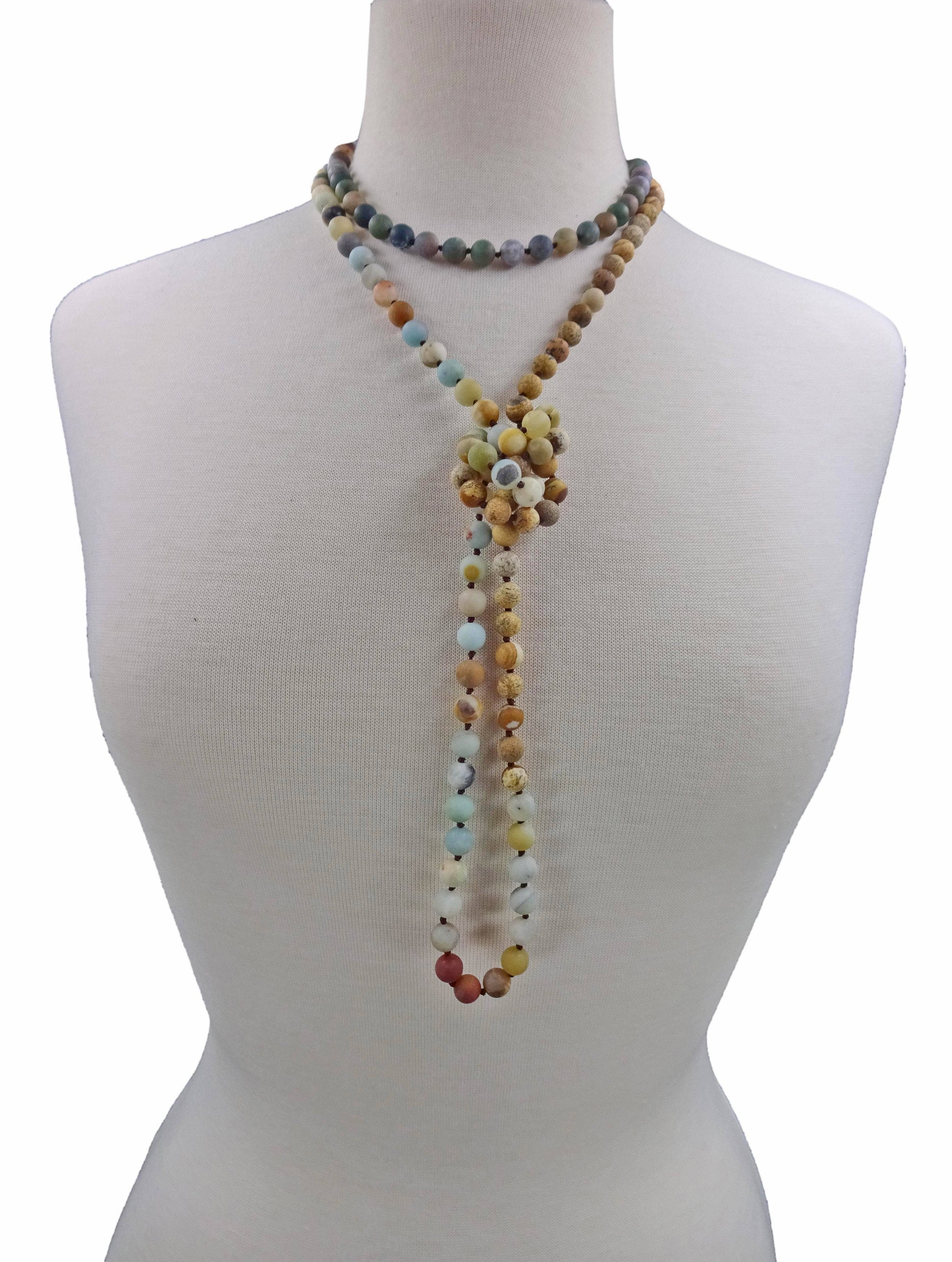 Amazonite Double Jasper Infinity