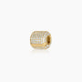Pave bead Charm