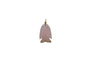 Diamond Rose Quartz Fish