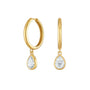 Rain Drop Hoops
