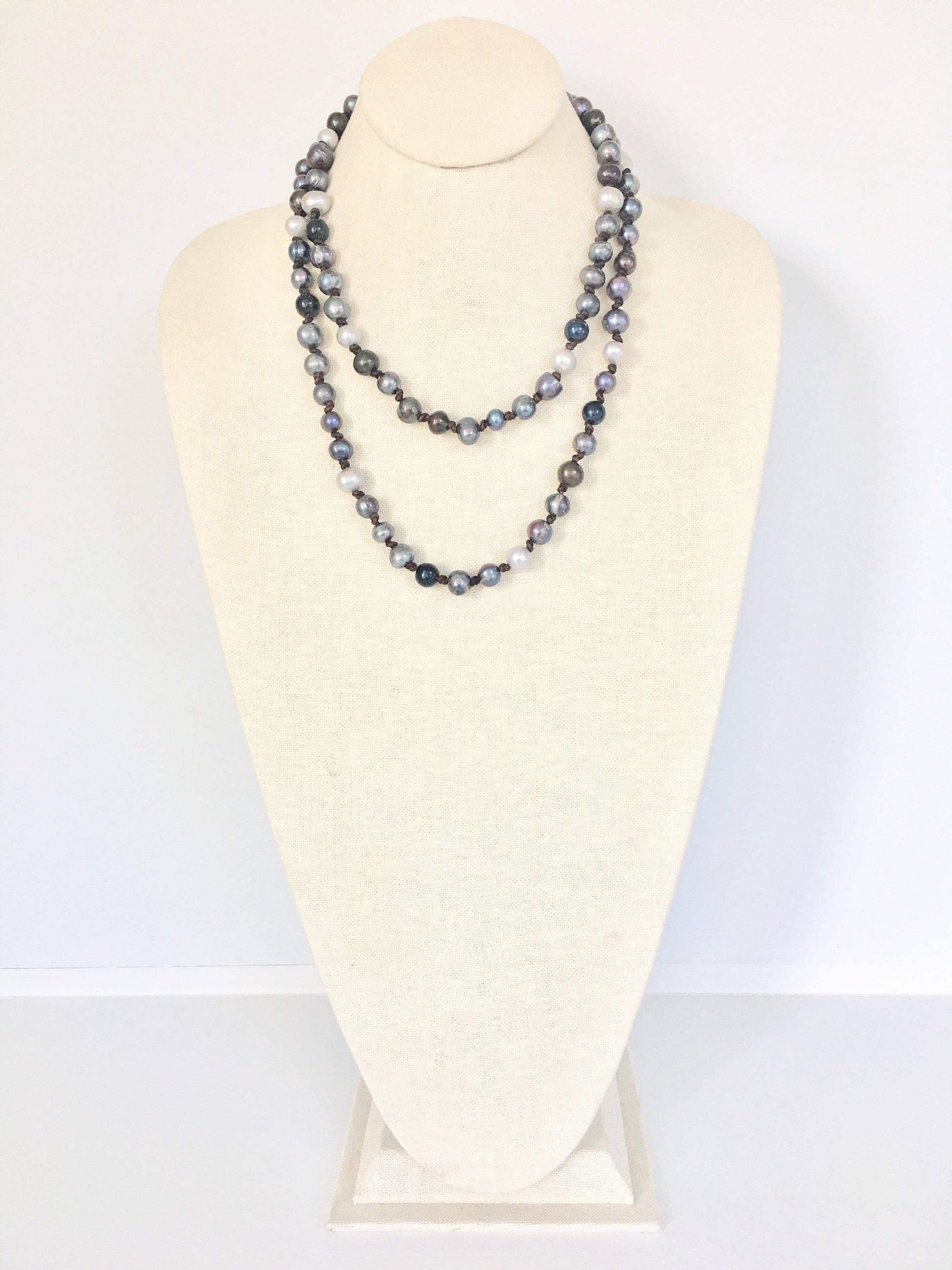 Chocolate Pearl Necklace