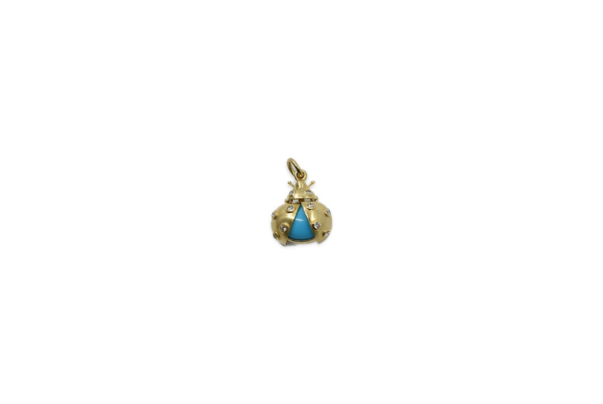 Turquoise Ladybug