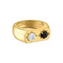 Double Gemstone Ring