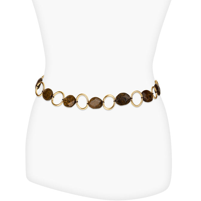 Bronzite Gem Belt