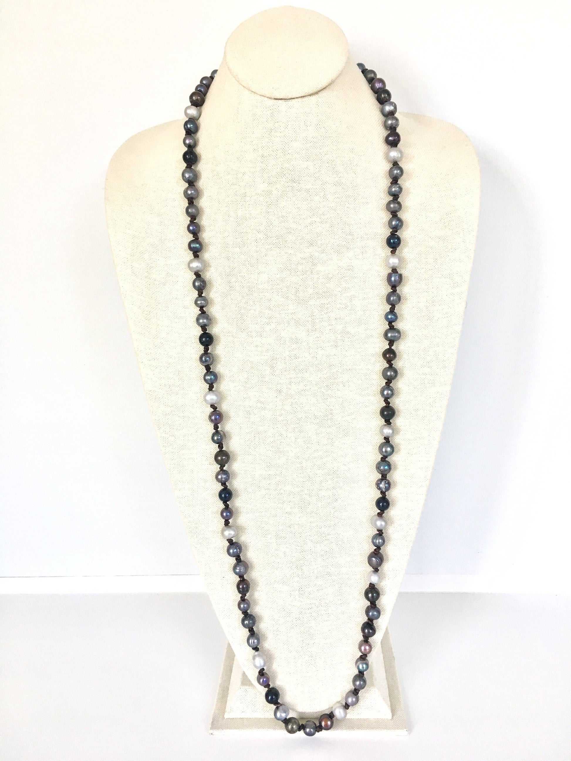 Chocolate Pearl Necklace