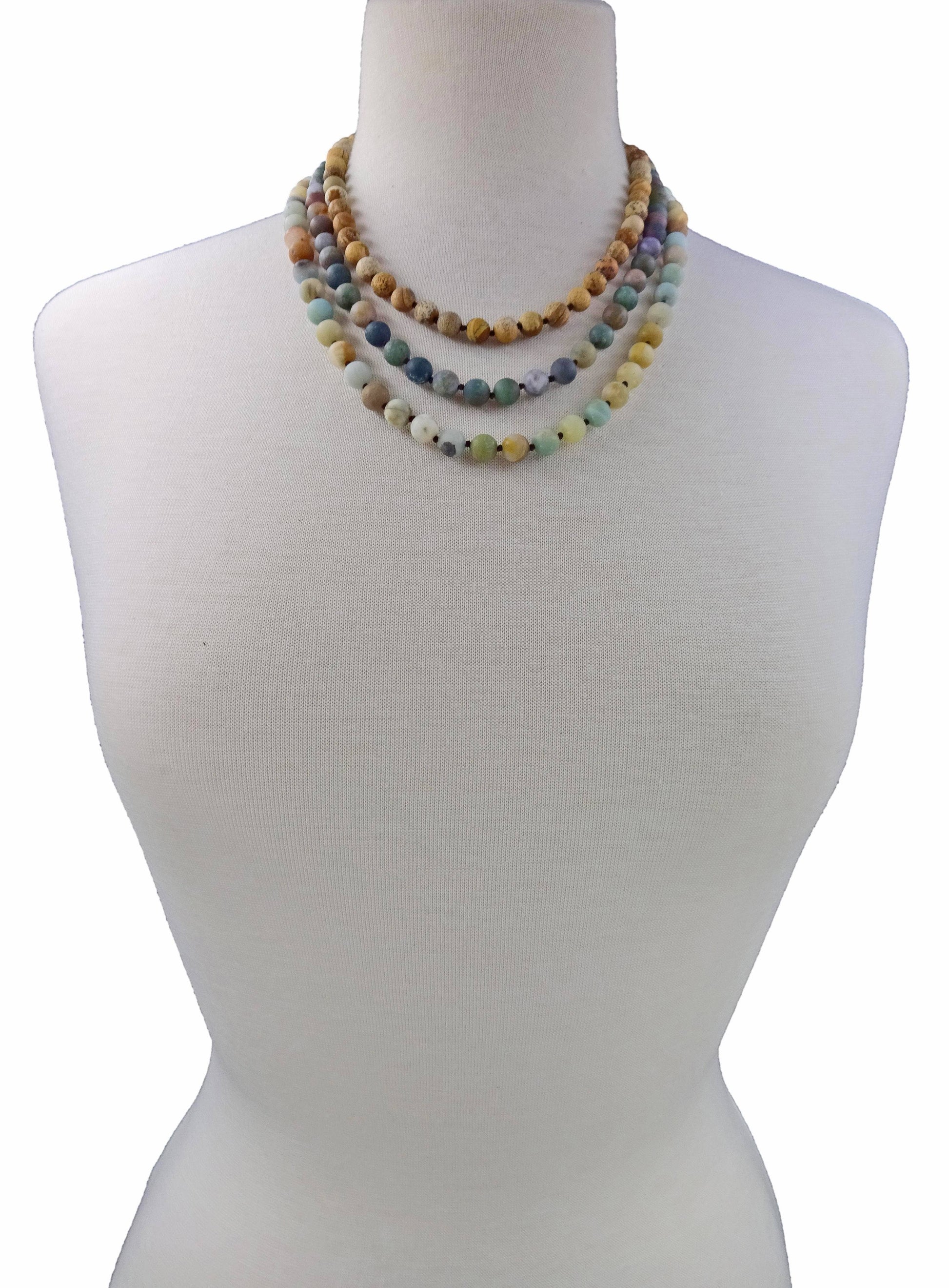Amazonite Double Jasper Infinity