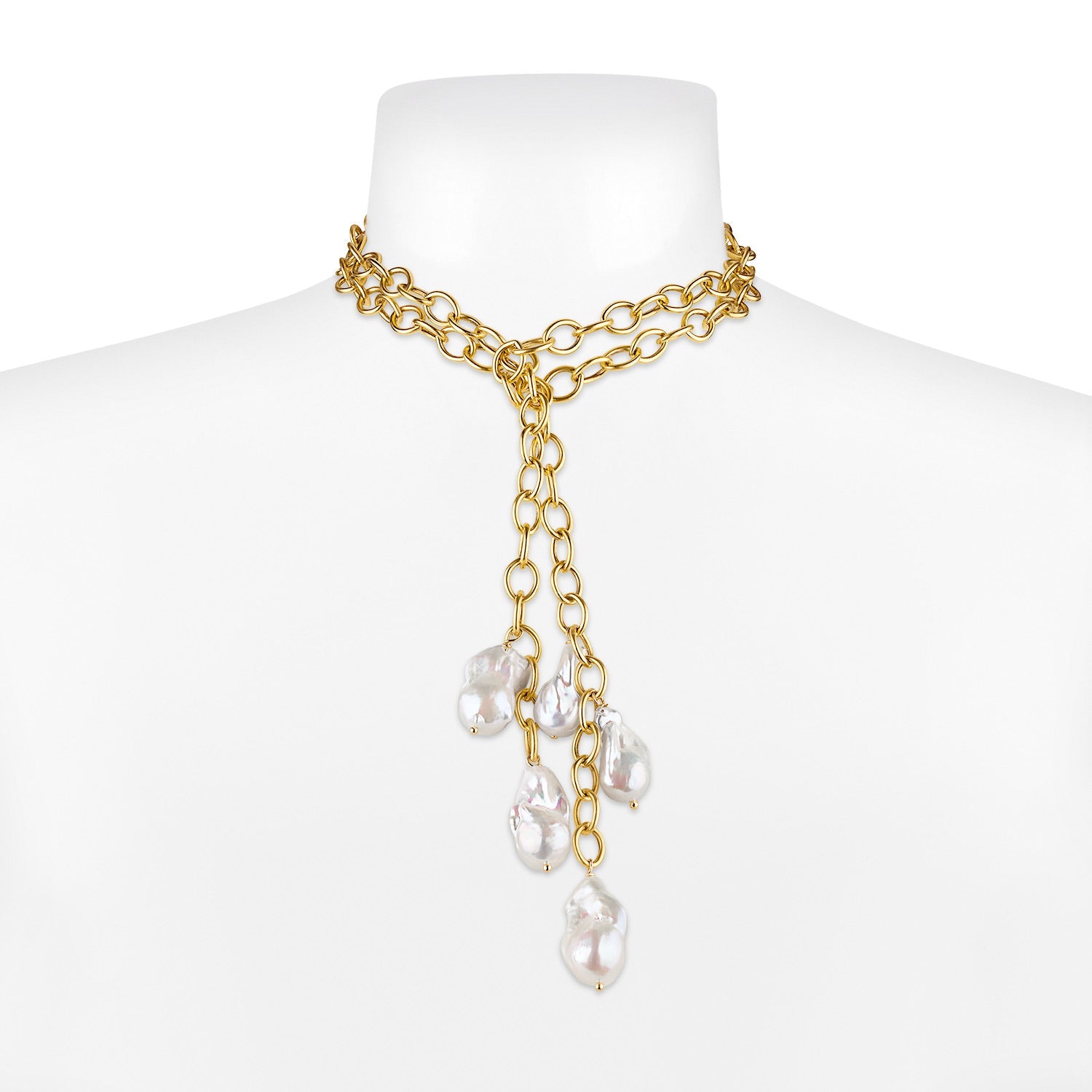 Pearl Wrap Necklace