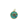 Turquoise Sapphire Disc