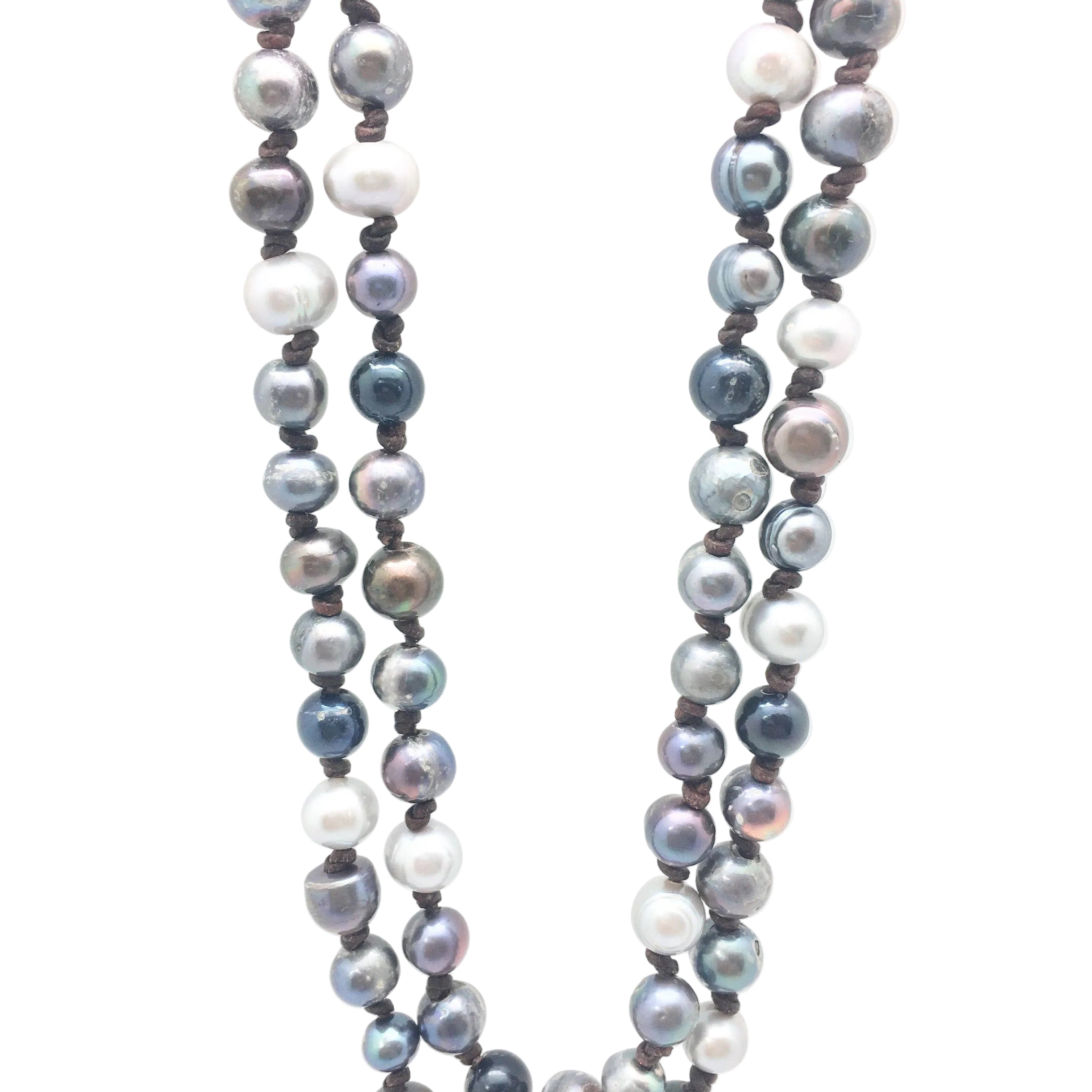 Chocolate Pearl Necklace