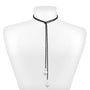 Black Wrap Pearl Necklace