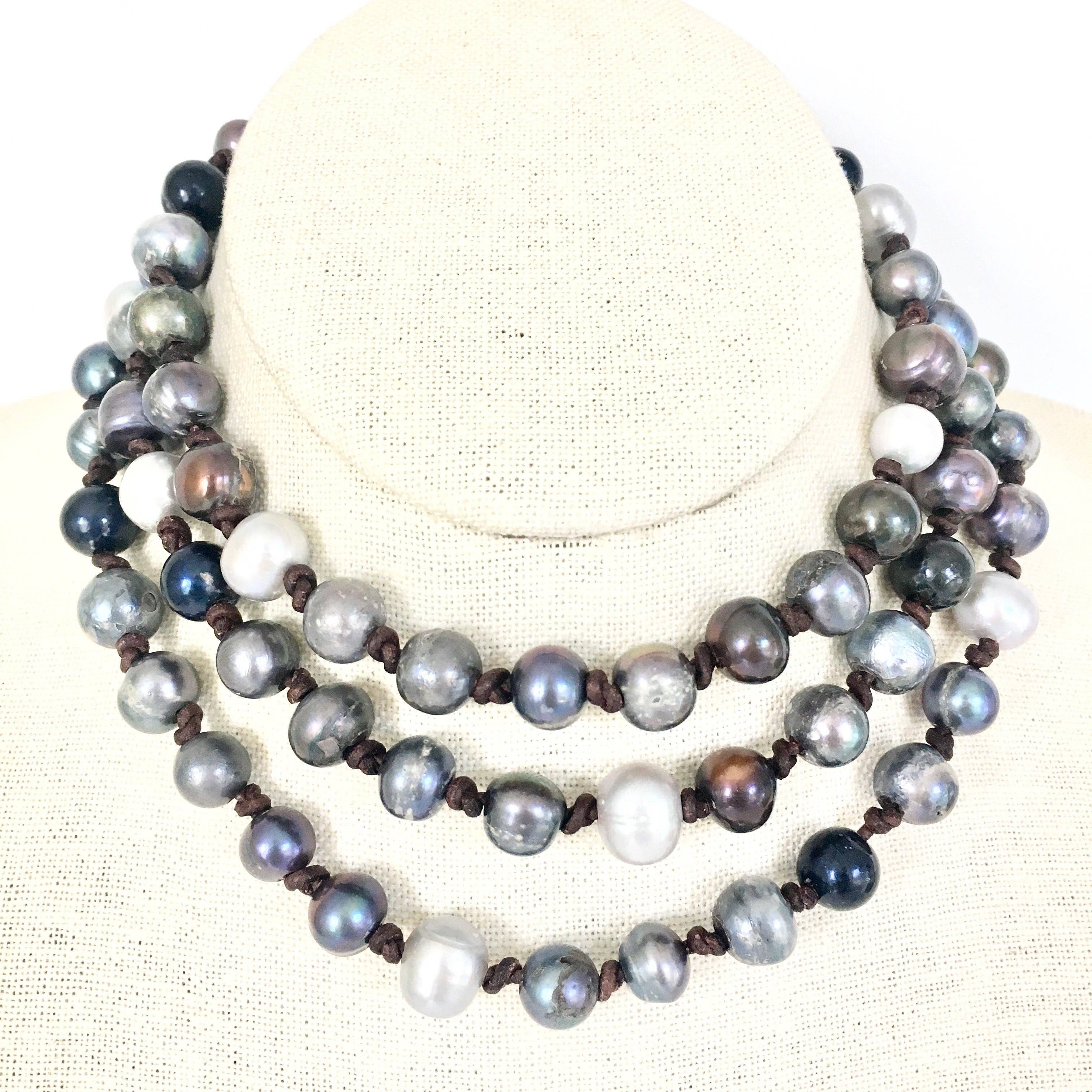 Chocolate Pearl Necklace