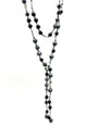 Hematite Onyx Lariat