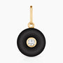 Onyx Pebble Charm