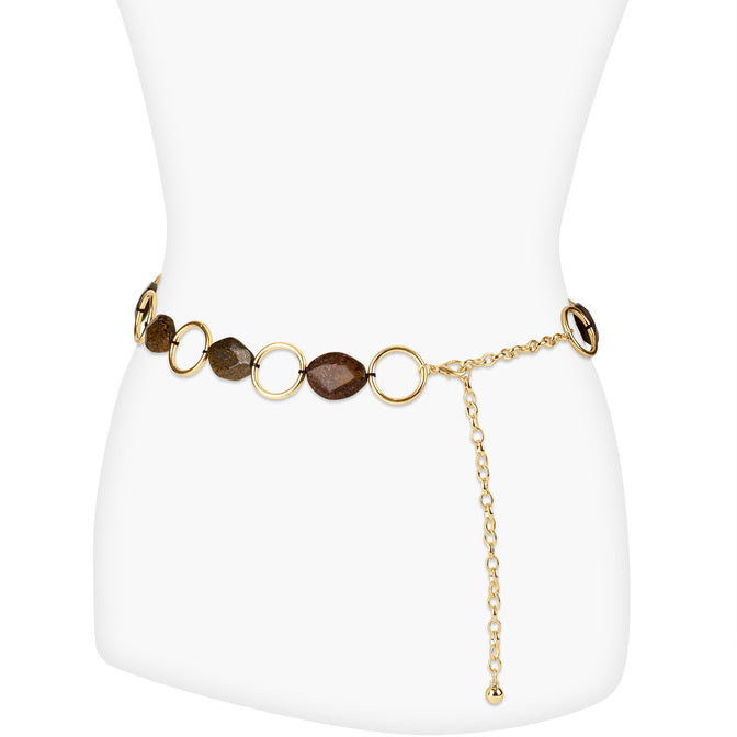 Bronzite Gem Belt
