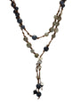 Blue Agate Lariat