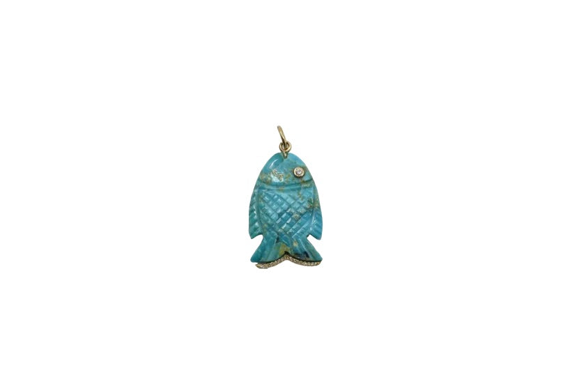 Diamond Turquoise Fish