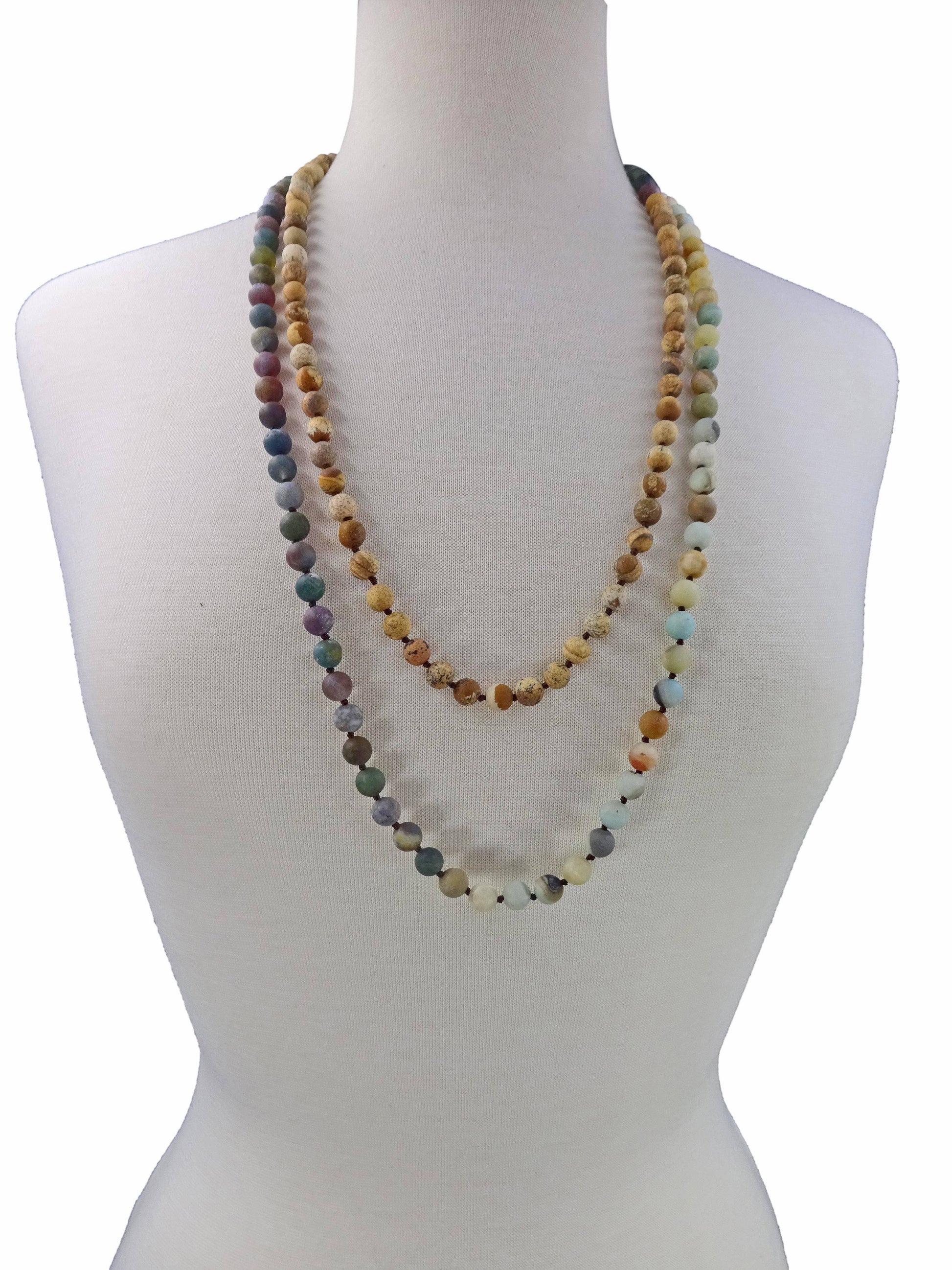 Amazonite Double Jasper Infinity
