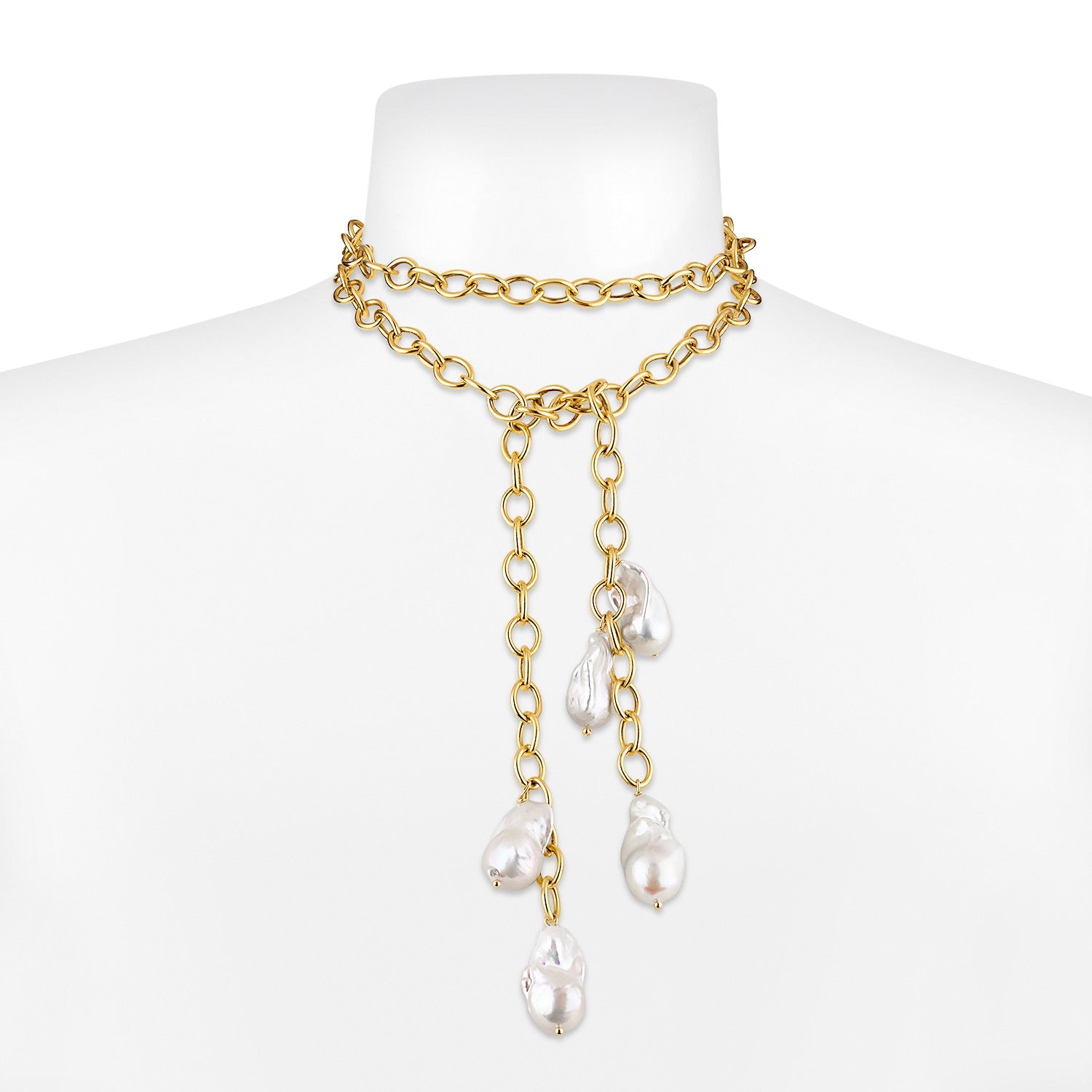 Pearl Wrap Necklace